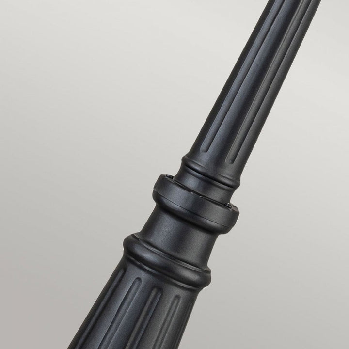 Elstead BAYVIEW-5L-BK Bayview 1 Light Lamp Post Black