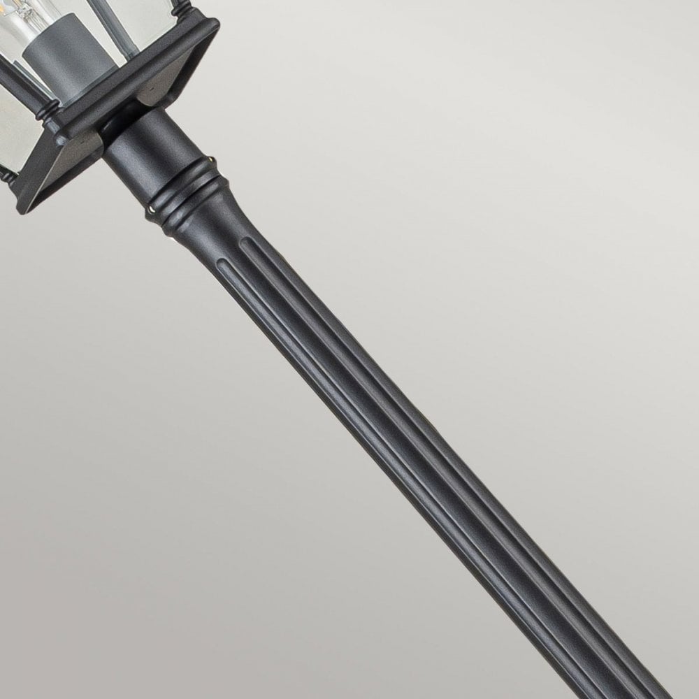Elstead BAYVIEW-5L-BK Bayview 1 Light Lamp Post Black