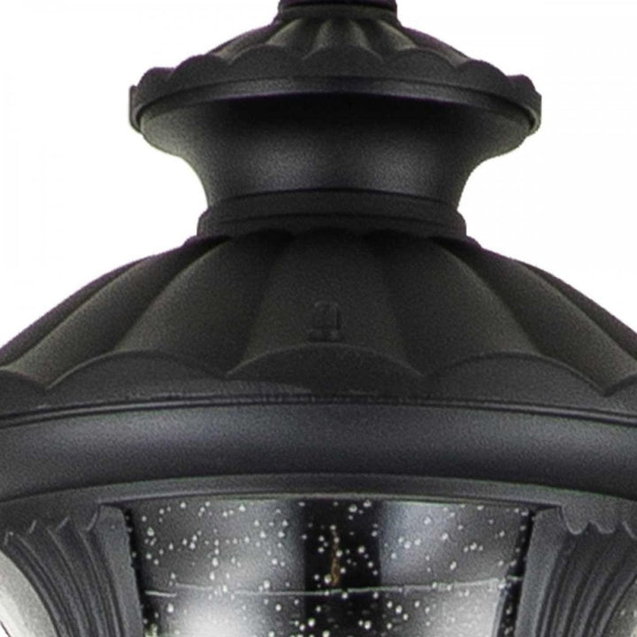 Elstead CC5-M-BK Chicago 1 Light Single Head Lamp Post Textured Black