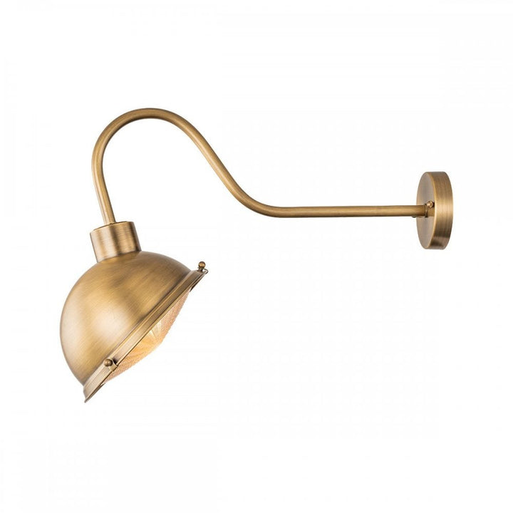 Elstead CHISWICK-ATB Chiswick 1Lt Brass Sign Light Antique Brass