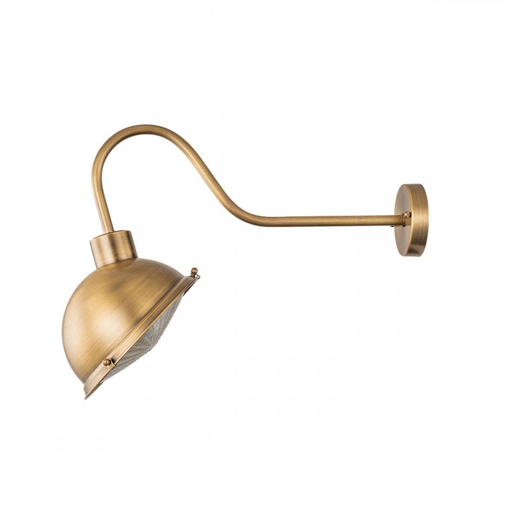 Elstead CHISWICK-ATB Chiswick 1Lt Brass Sign Light Antique Brass