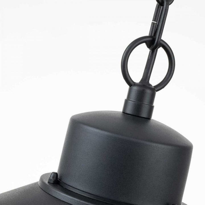 Elstead COPENHAGEN8-BK Copenhagen 1 Light Chain Lantern Black