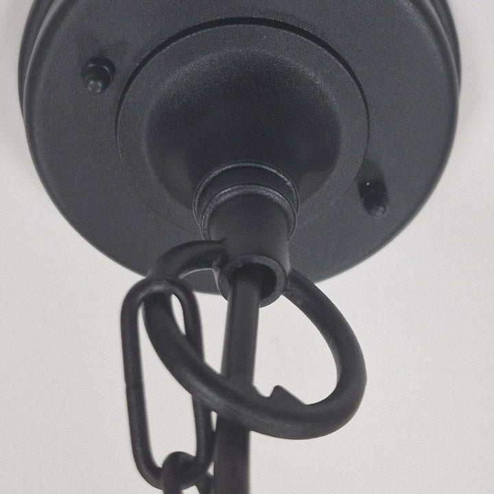 Elstead CP9-BLACK Chapel 1 Light Chain Lantern Black