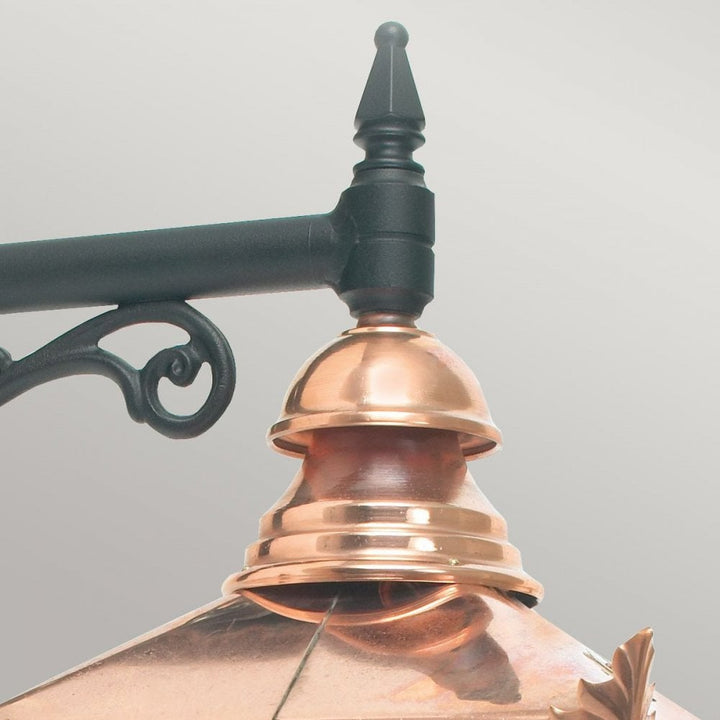 Norlys CS2-COPPER Chelsea 1 Light Down Wall Lantern Copper