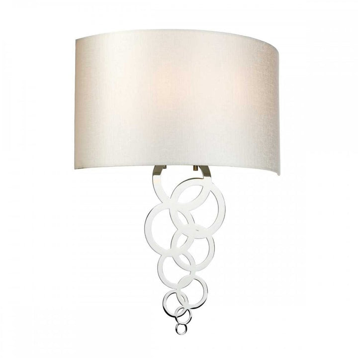 Elstead CURTIS-LARGE-PC Curtis Large 2 Light Wall Light Polished Chrome