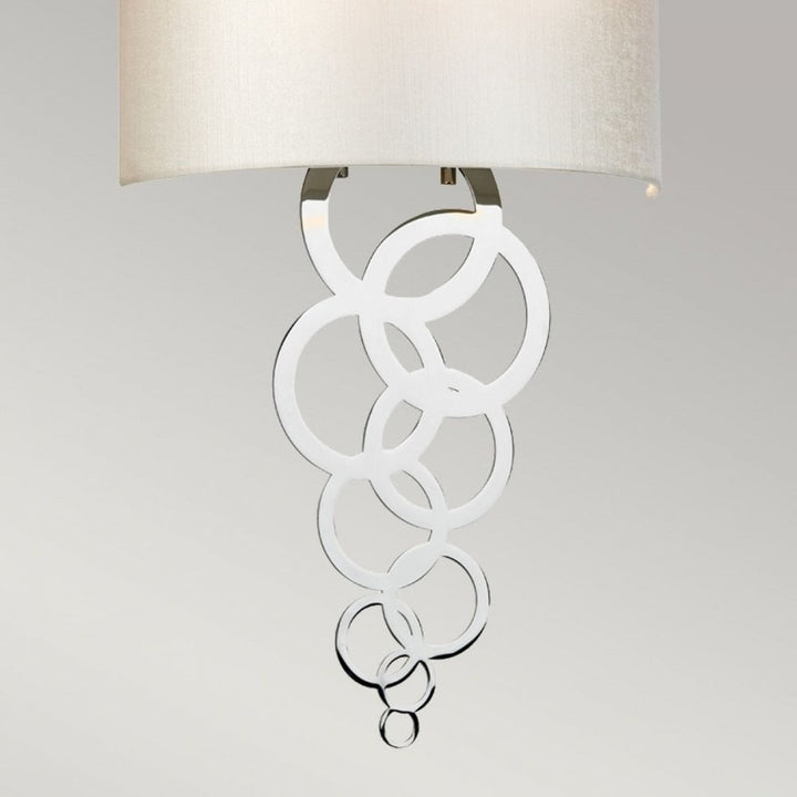 Elstead CURTIS-MEDIUM-PC Curtis Medium 1 Light Wall Light Polished Chrome