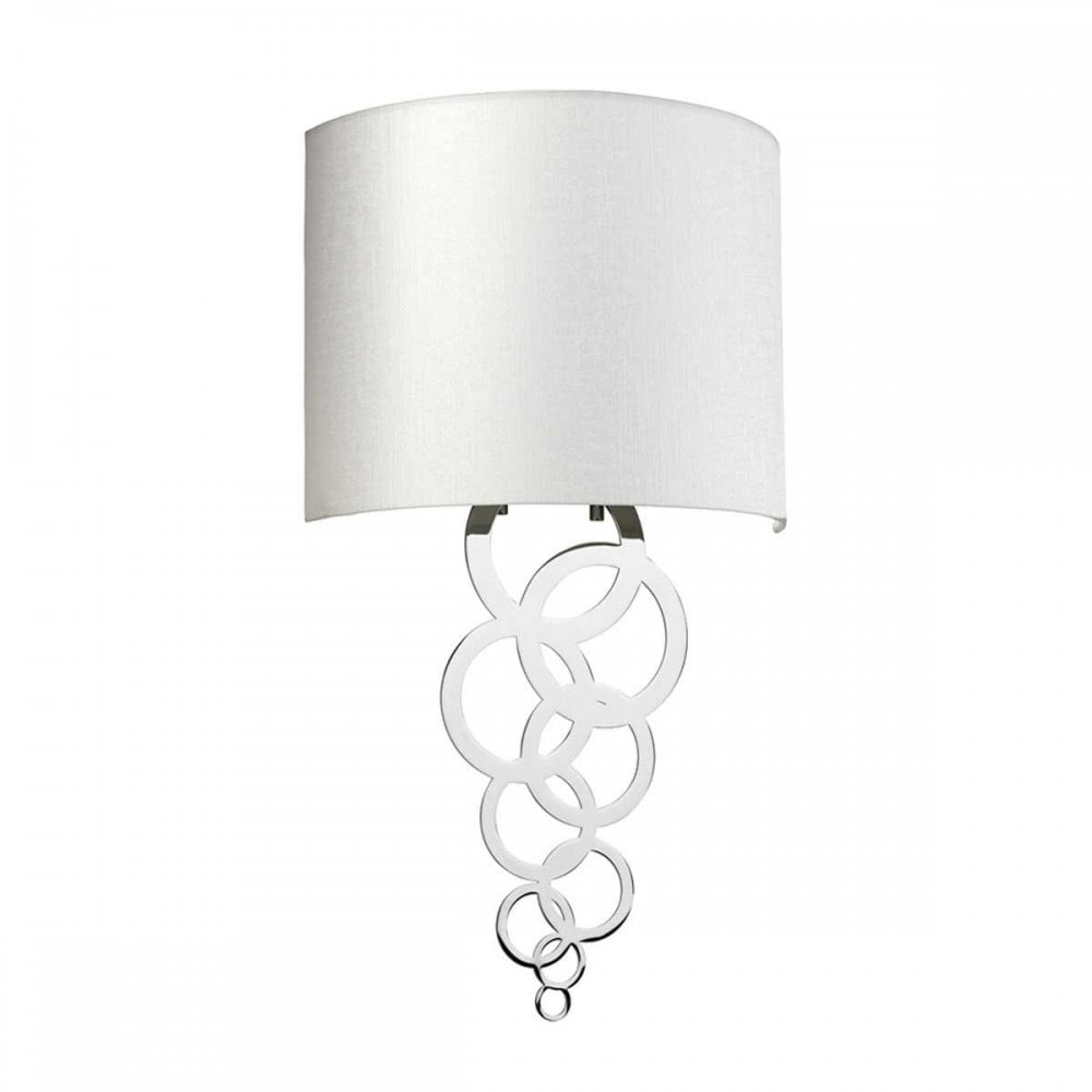 Elstead CURTIS-MEDIUM-PC Curtis Medium 1 Light Wall Light Polished Chrome