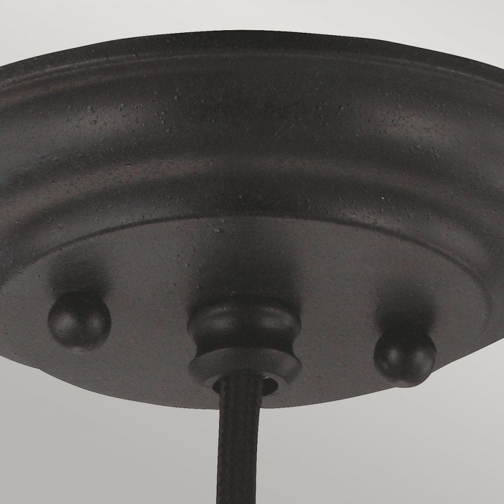 Feiss DL-MATRIMONIO1MP Matrimonio 1 Light Mini Pendant Driftwood / Dark Weathered Zinc