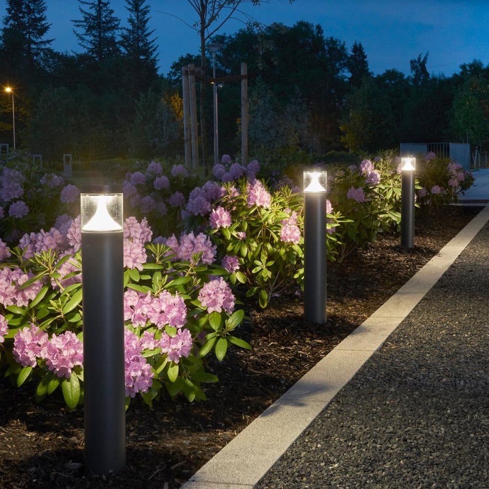 Norlys EGSUND-MINI-L-GR Egersund LED Tall Bollard Graphite