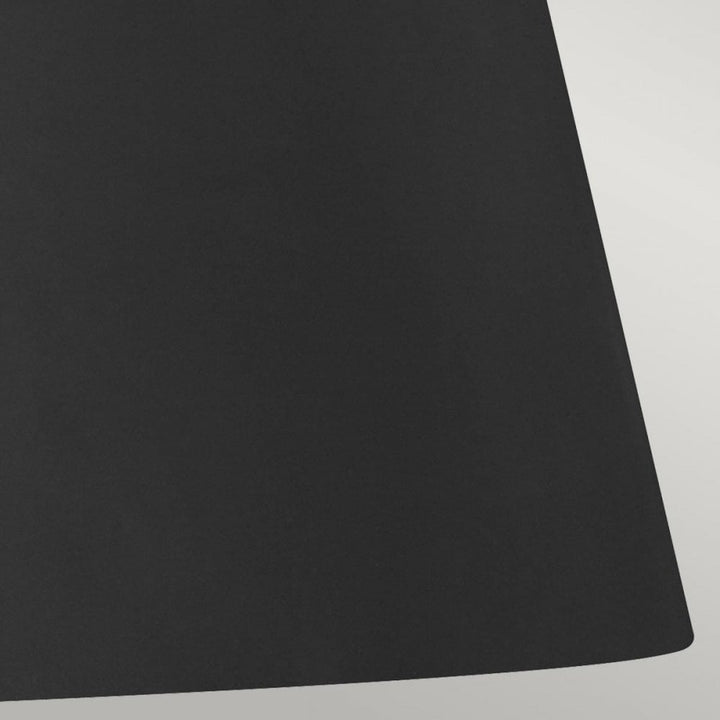 Feiss FE-ASHER-3F-MB Asher 3 Light Flush Light Midnight Black &amp; Gold