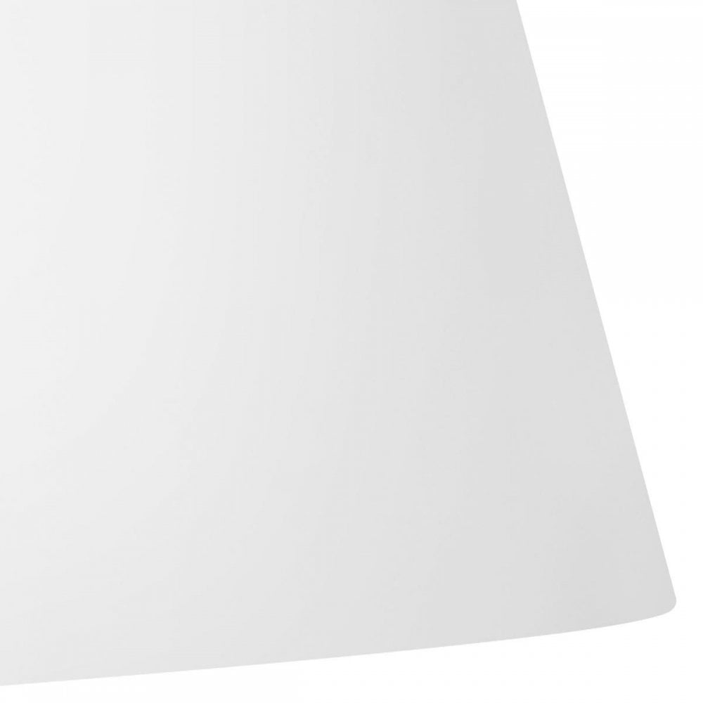 Feiss FE-ASHER-3F-WHT Asher 3 Light Flush Light Matte White &amp; Gold