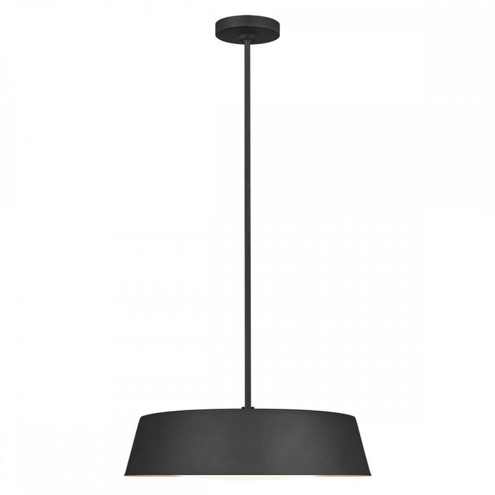 Feiss FE-ASHER-5P-MB Asher 5 Light Pendant Midnight Black &amp; Gold