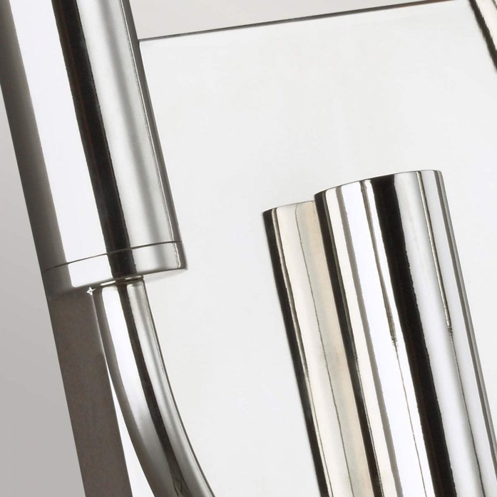 Feiss FE-BRIANNA2-PN Brianna 2 Light Wall Light Polished Nickel