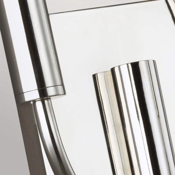 Feiss FE-BRIANNA2-PN Brianna 2 Light Wall Light Polished Nickel