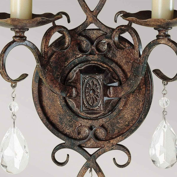 Feiss FE-CHATEAU2 Chateau 2 Light Wall Light Mocha Bronze