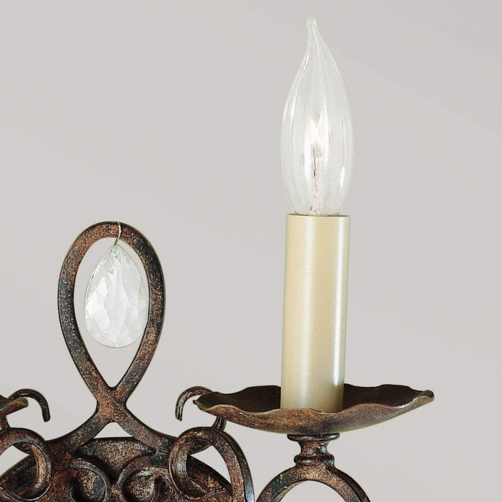 Feiss FE-CHATEAU2 Chateau 2 Light Wall Light Mocha Bronze