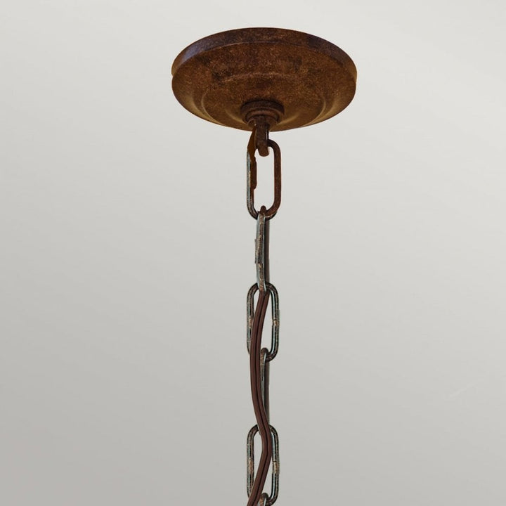 Feiss FE-CHATEAU4 Chateau 4 Light Chandelier Mocha Bronze