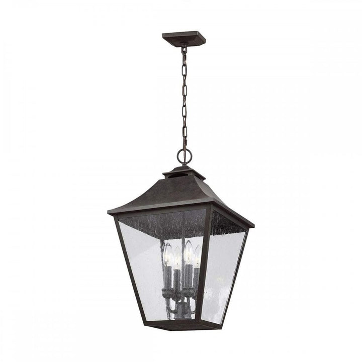 Feiss FE-GALENA8-XL-SBL Galena 4 Light Chain Lantern Sable