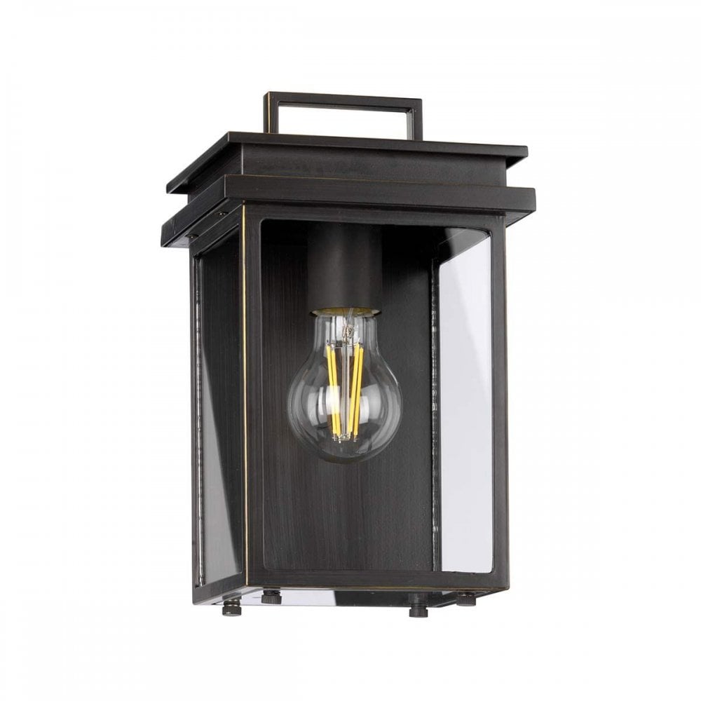 Feiss FE-GLENVIEW-S Glenview 1 Light Wall Lantern Antique Bronze