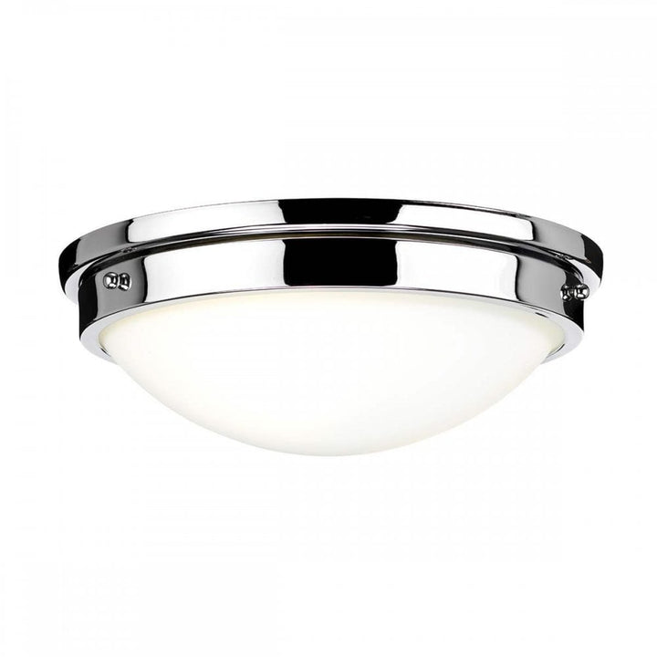 Feiss FE-GRAVITY-F-PC Gravity 2 Light Flush Light Polished Chrome
