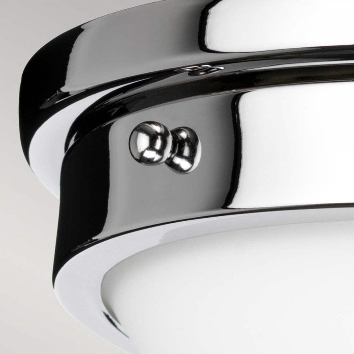 Feiss FE-GRAVITY-F-PC Gravity 2 Light Flush Light Polished Chrome