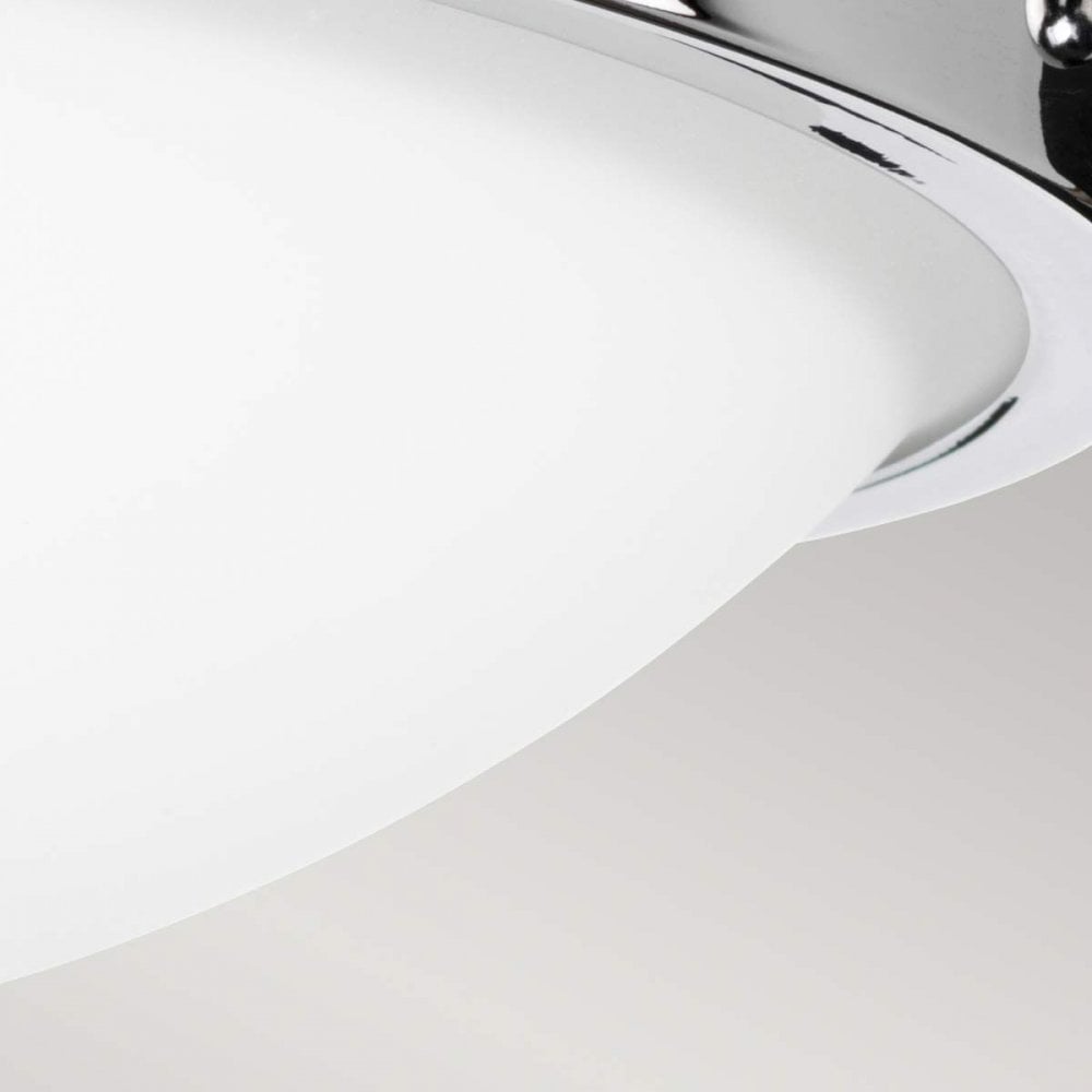 Feiss FE-GRAVITY-F-PC Gravity 2 Light Flush Light Polished Chrome