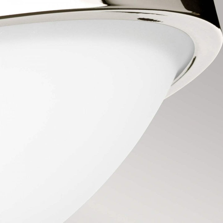 Feiss FE-GRAVITY-F-PN Gravity 2 Light Flush Light Polished Nickel