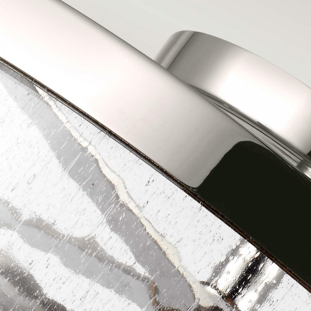 Feiss FE-HARROW-SF Harrow 2 Light Semi-Flush Polished Nickel