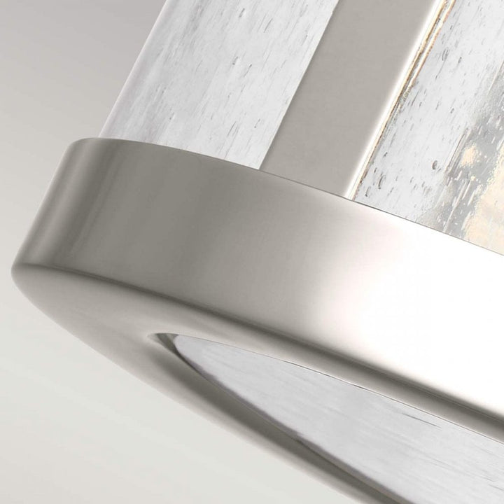 Feiss FE-HARROW-SF Harrow 2 Light Semi-Flush Polished Nickel