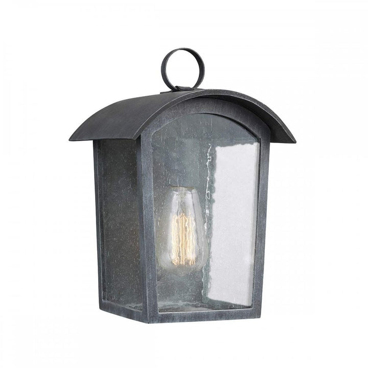 Feiss FE-HODGES-S Hodges Small Wall Lantern Ash Black