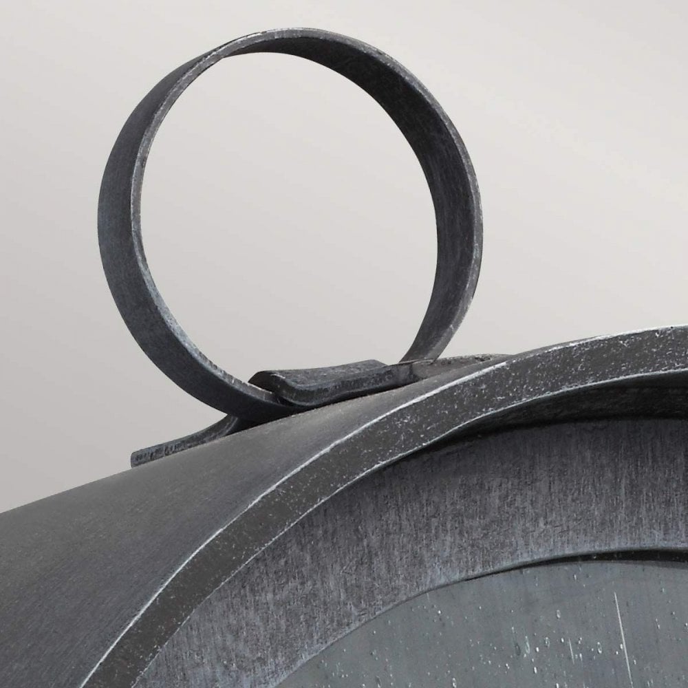 Feiss FE-HODGES-S Hodges Small Wall Lantern Ash Black