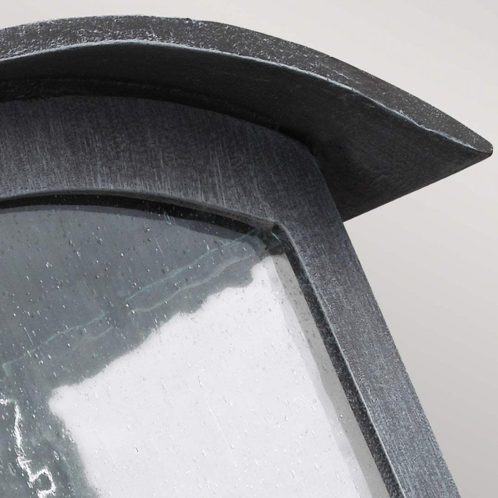 Feiss FE-HODGES-S Hodges Small Wall Lantern Ash Black