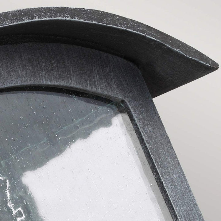 Feiss FE-HODGES-S Hodges Small Wall Lantern Ash Black