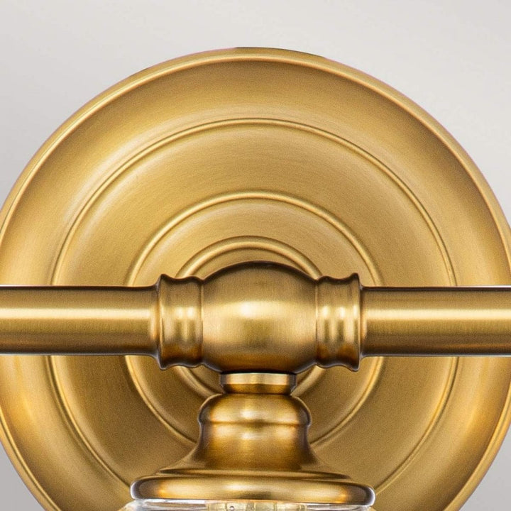 Feiss FE-HUGOLAKE3BATH-BB Huguenot Lake 3 Light Wall Light Burnished Brass