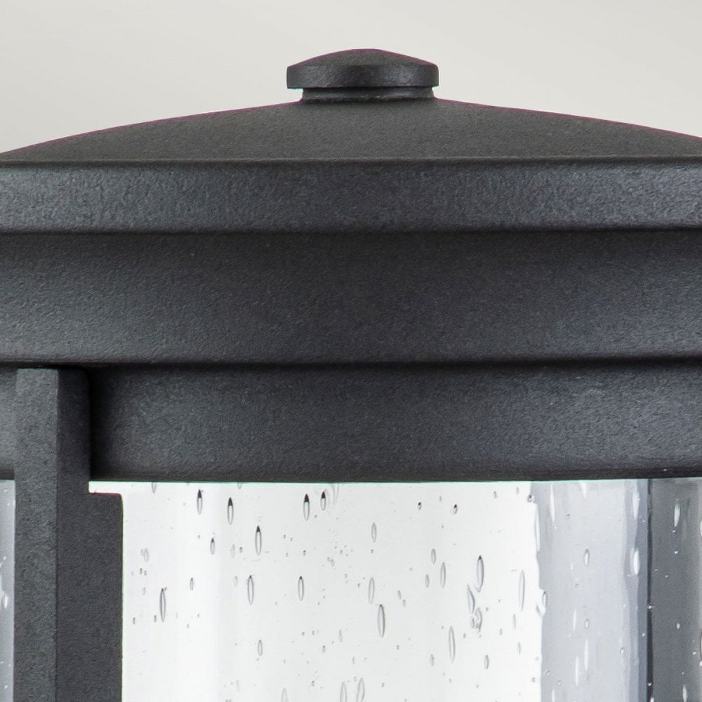 Feiss FE-MERRILL1-S-BLK Merrill 1 Light Small Wall Lantern Black