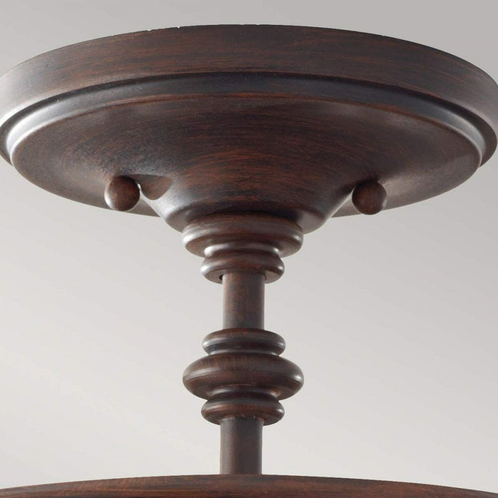 Feiss FE-PICKERING-LANE-SF Pickering Lane 3 Light Semi-Flush Heritage Bronze