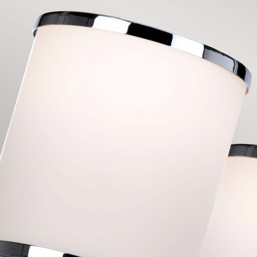 Feiss FE-PROSPECT-PARK5 Prospect Park 5 Light Chandelier Satin Nickel with Chrome