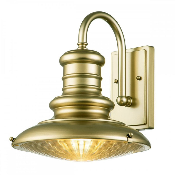 Feiss FE-REDDING2-M-PDB Redding Station 1 Light Medium Wall Lantern Painted Distressed Bronze