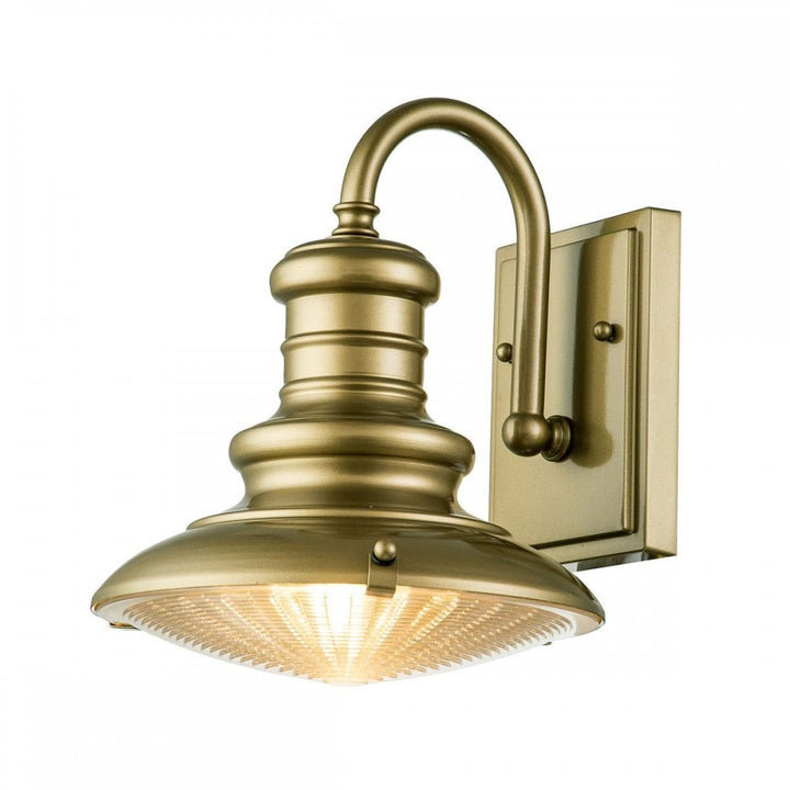Feiss FE-REDDING2-S-PDB Redding Station 1 Light Small Wall Lantern Painted Distressed Bronze