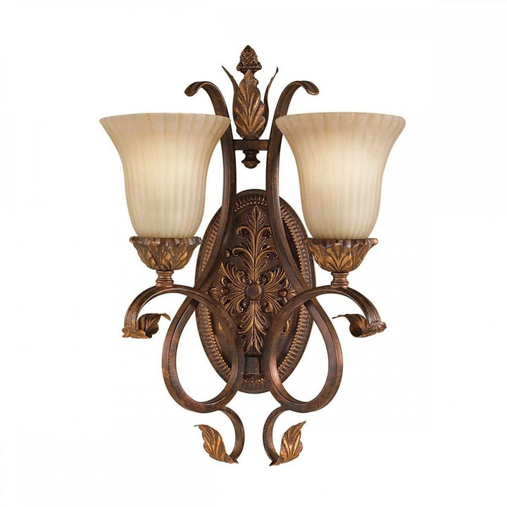 Feiss FE-SONOMAVALLEY2 Sonoma Valley 2 Light Wall Light Aged Tortoise Shell