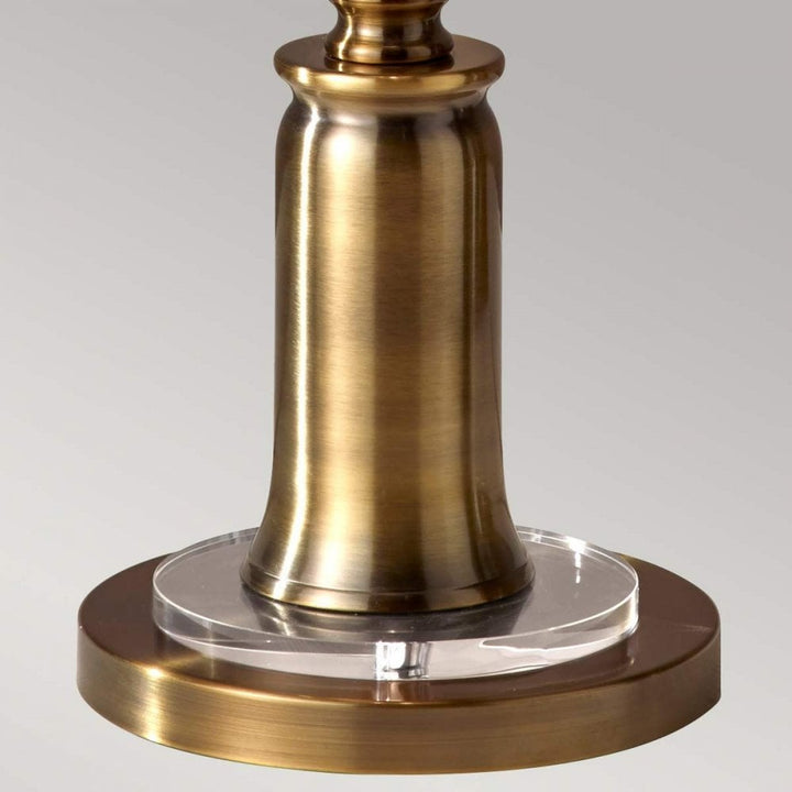 Feiss FE-STATEROOM-FL-BB Stateroom 2 Light Floor Lamp - Bali Brass