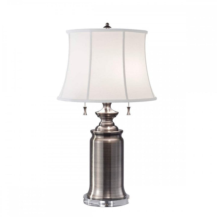 Feiss FE-STATEROOM-TL-AN Stateroom 2 Light Table Lamp - Antique Nickel