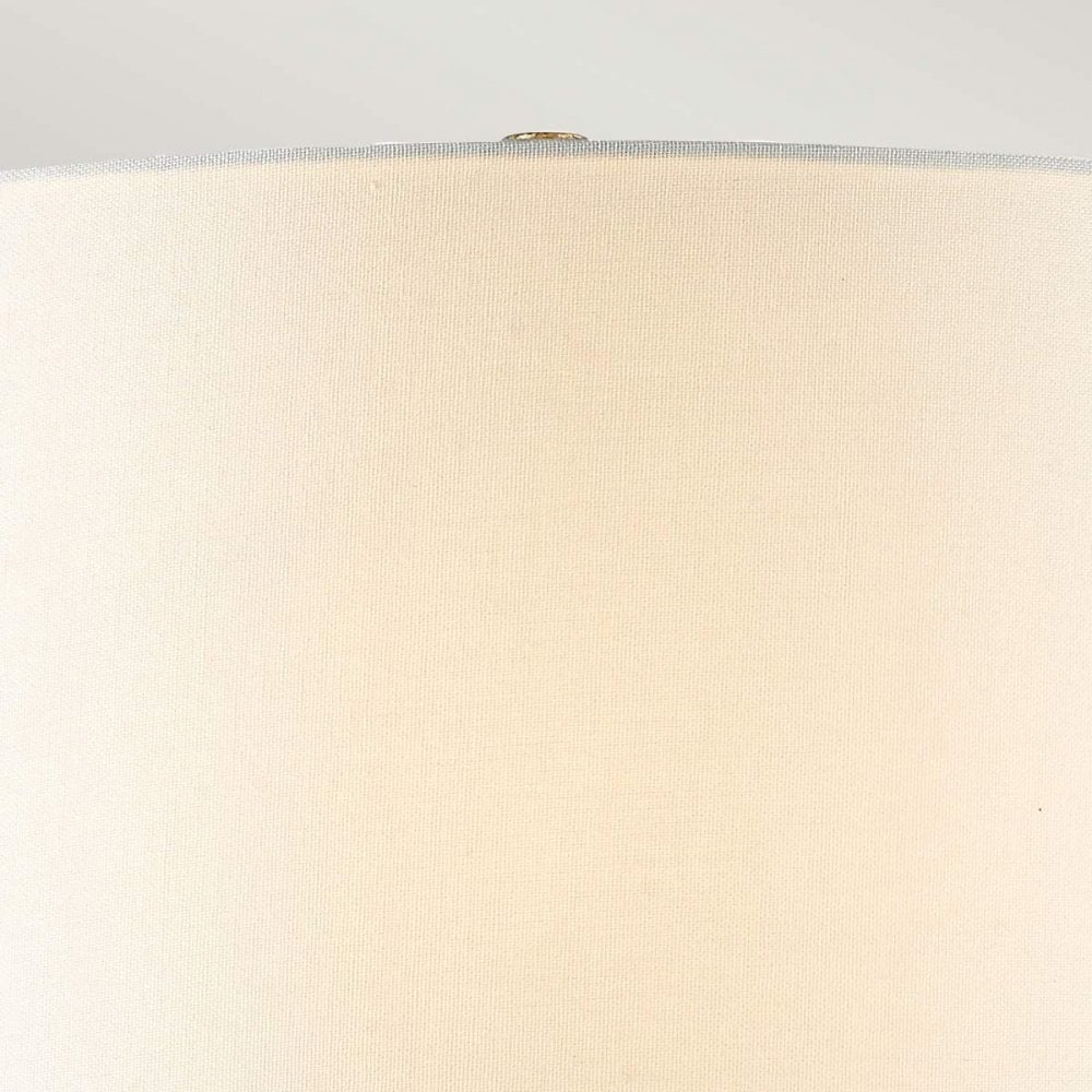 Gilded Nola GN-ARABELLA-TL-G Arabella 1 Light Table Lamp Distressed Gold, Ivory Shade