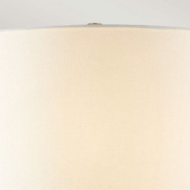 Gilded Nola GN-ARABELLA-TL-G Arabella 1 Light Table Lamp Distressed Gold, Ivory Shade