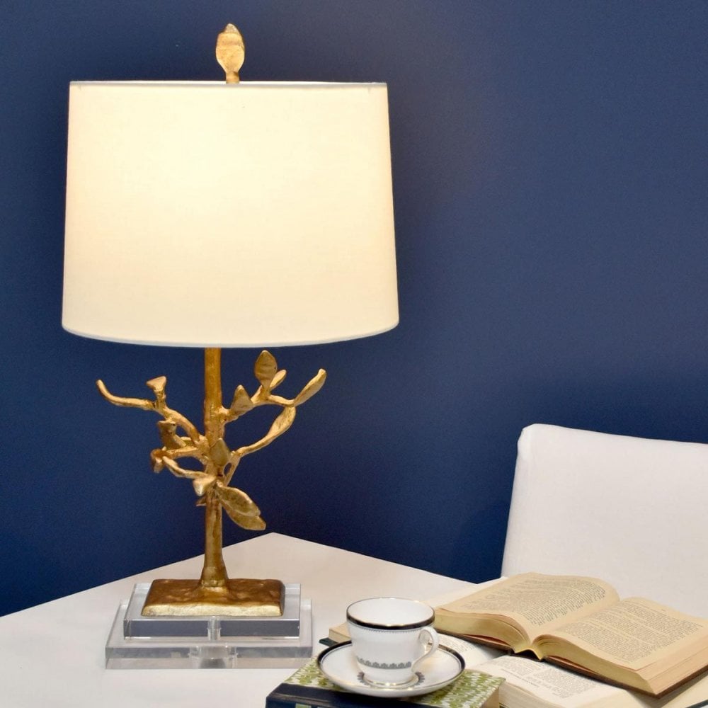 Gilded Nola GN-AUDUBON-PARK-TL Audubon Park 1 Light Table Lamp Distressed Gold
