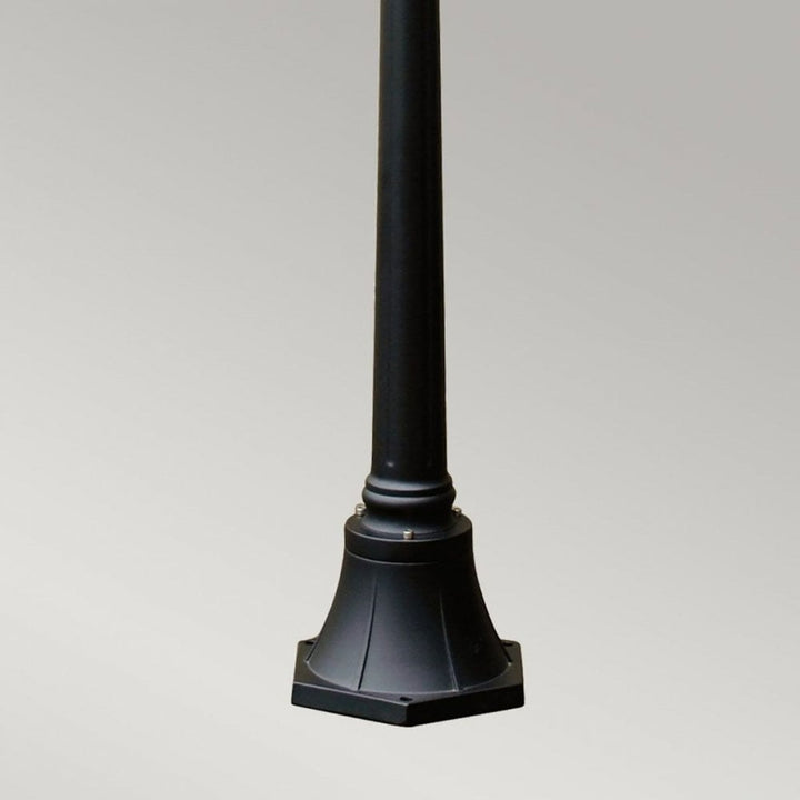 Garden Zone GZH-LB5 Ledbury 1 Light Lamp Post Black