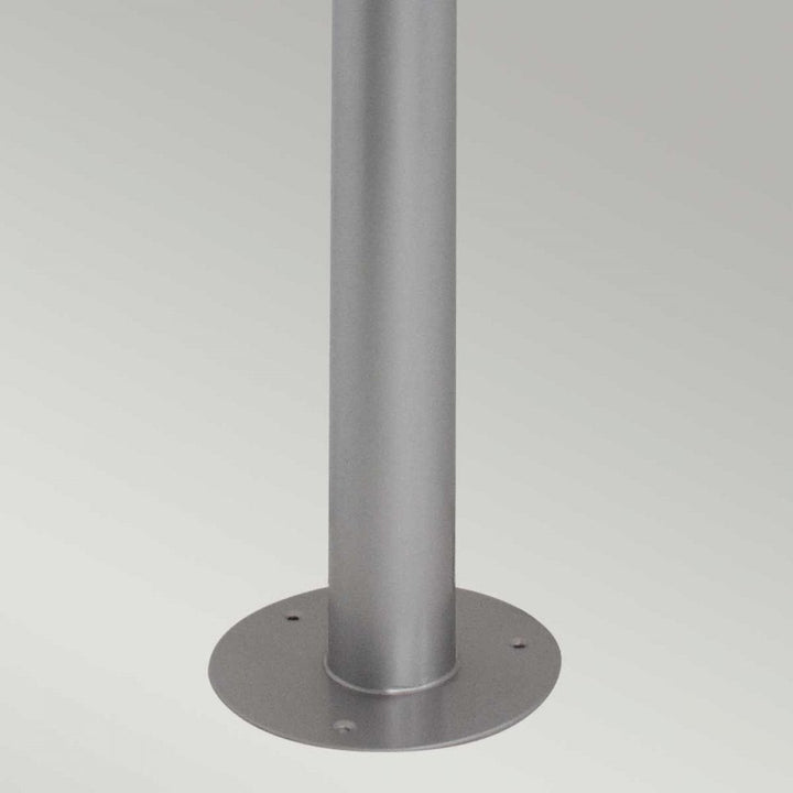Elstead HELSINGOR-BOL-SL Helsingor 1 Light Bollard Lantern Silver