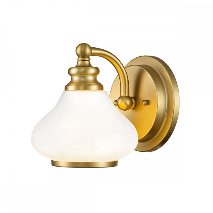 Hinkley HK-AINSLEY1-BATH-BB Ainsley 1 Light Wall Light Brushed Brass