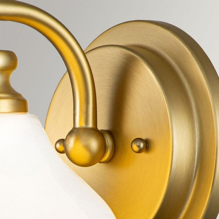 Hinkley HK-AINSLEY1-BATH-BB Ainsley 1 Light Wall Light Brushed Brass