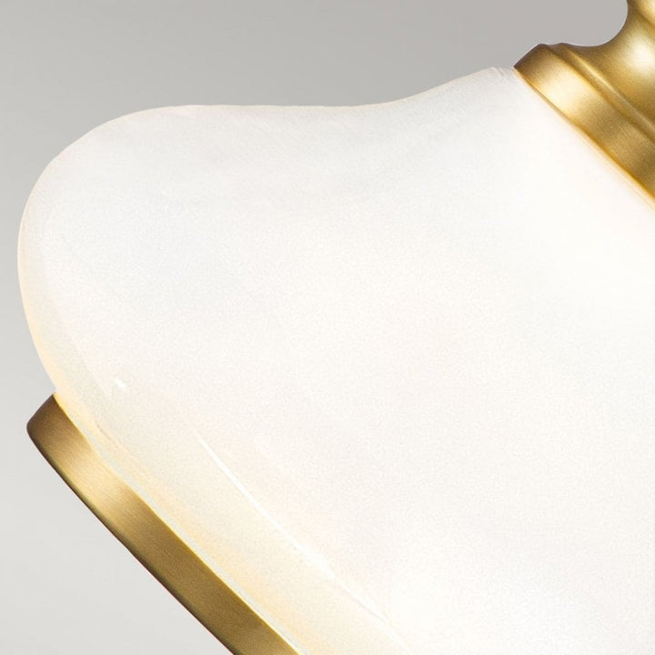 Hinkley HK-AINSLEY1-BATH-BB Ainsley 1 Light Wall Light Brushed Brass